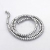 Electroplate Non-magnetic Synthetic Hematite Beads Strands G-J208G-02-2