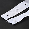 Polyester Sewing Snap Button Tape DIY-XCP0002-73-2