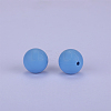 Round Silicone Focal Beads SI-JX0046A-96-5
