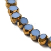 Electroplate Glass Beads Strands EGLA-P061-01A-08-3