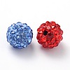 Polymer Clay Rhinestone Beads RB-H258-HD8mm-M-2