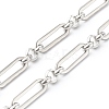 304 Stainless Steel Figaro Chain Necklace NJEW-JN03567-01-5