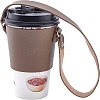 PU Leather Heat Resistant Reusable Cup Sleeve AJEW-GF0003-90C-1