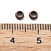 Brass Crimp Beads KK-S509-01RC-01-3