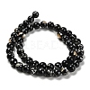 Assembled Synthetic Stone and Trochus Shell Beads Strands G-B128-08C-04-2