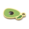 304 Stainless Steel Fruit Enamel Pendants STAS-G362-04G-04-2