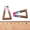 Resin and Walnut Pendants FIND-R051-03E-3
