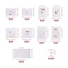 Fashewelry Rectangle Cardboard Earring Display Cards CDIS-FW0001-05-3