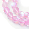Synthetic Moonstone Beads Strands X-G-R375-6mm-A12-1