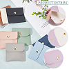  10Pcs 10 Colors PU Imitation Leather Jewelry Storage Bags ABAG-NB0001-94-4