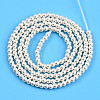 Baking Paint Pearlized Glass Pearl Bead Strands HY-N002-2mm-A11-4