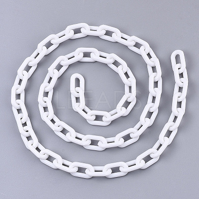 Opaque Acrylic Cable Chains SACR-N010-002L-1