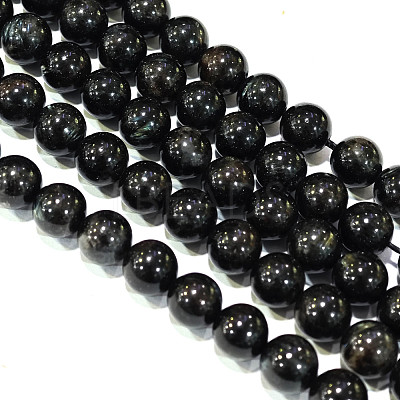 Natural Astrophyllite Beads Strands G-A202-01C-1