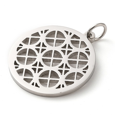 Non-Tarnish 304 Stainless Steel Pendants STAS-C086-05M-P-1