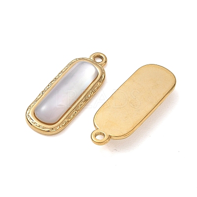 Natural Freshwater Shell Pendants SA-CBA11D7-25A-G-1