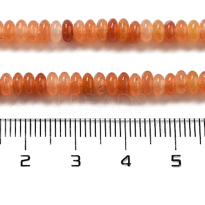 Natural Red Aventurine Beads Strands G-K343-C20-01-1
