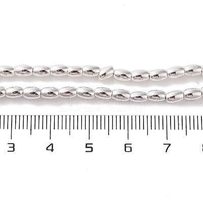 Electroplate Beads Strands X-EGLA-H104-02J-1