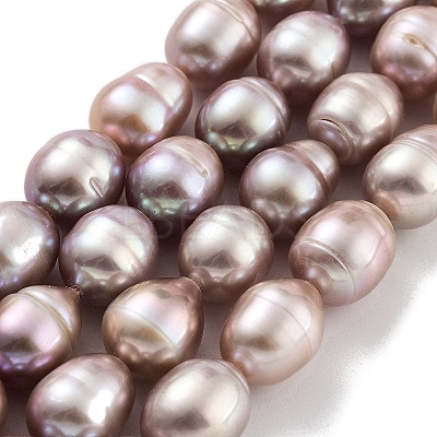 Natural Cultured Freshwater Pearl Beads Strands PEAR-P062-13F-1