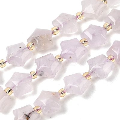 Natural Amethyst Beads Strands G-Z080-A29-10mm-1