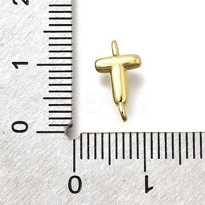 Brass Connector Charms KK-P295-01G-T-1