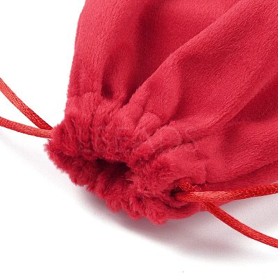 Velvet Jewelry Drawstring Storage Pouches ABAG-P013-02D-03-1