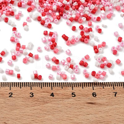 Baking Paint Glass Seed Beads X-SEED-S042-05B-46-1