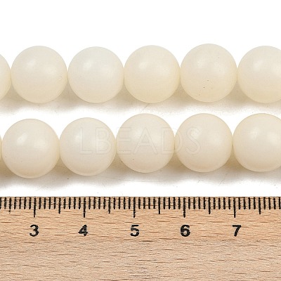 Natural Bodhi Root Beads Strand WOOD-B010-C02-12mm-1