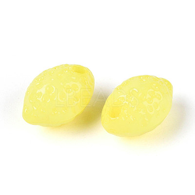 Opaque Acrylic Beads SACR-T017-56A-1
