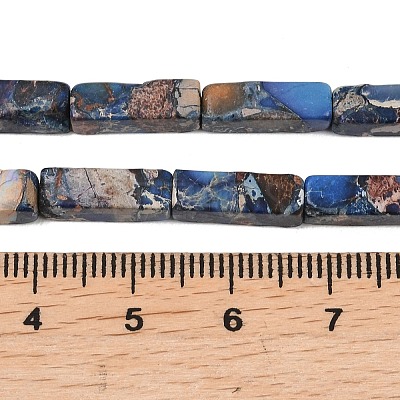 Natural Imperial Jasper Beads Strands G-I326-03-1