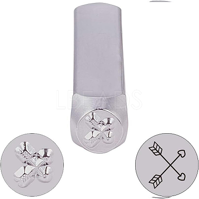 Iron Seal Stamps AJEW-BC0005-29G-1