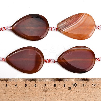 Natural Banded Agate/Striped Agate Beads Strands GG-CBAE0EB-01A-05-1