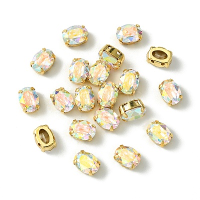 Preciosa&reg MAXIMA Crystal Sew-On Cups Y-PRC-SB8-00030-200-G-1