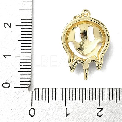 Halloween Theme Brass Enamel Pendants KK-L248-01G-02-1