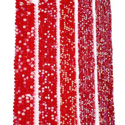 Transparent Glass Beads Strands EGLA-A044-T8mm-MB01-1