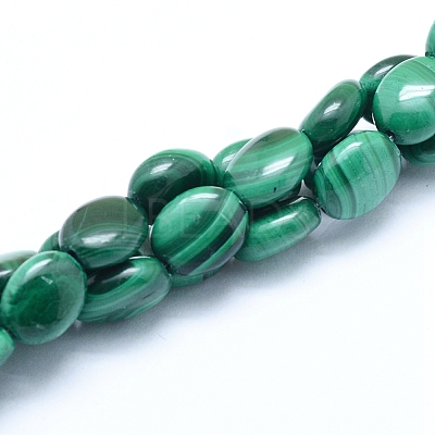 Natural Malachite Beads Strands G-D0011-11B-1