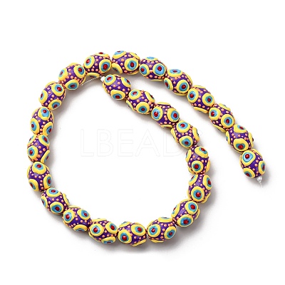Glass Enamel Beads GLAA-C038-01E-1