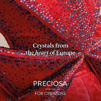 Preciosa&reg MAXIMA Crystal No Hotfix Flatback Stones Y-PRC-NSS10-20110-200-1