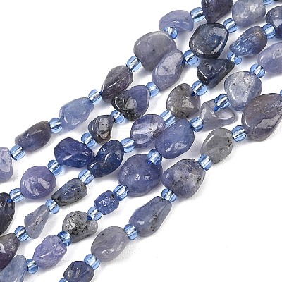 Natural Tanzanite Beads Strands GG-CBA3A44-C06-01-1