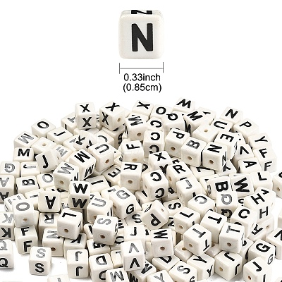 20Pcs Porcelain Beads PORC-FS0001-08M-1