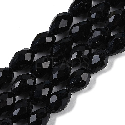 Opaque Solid Color Beads Strands EGLA-N013-P8mm-D01-1