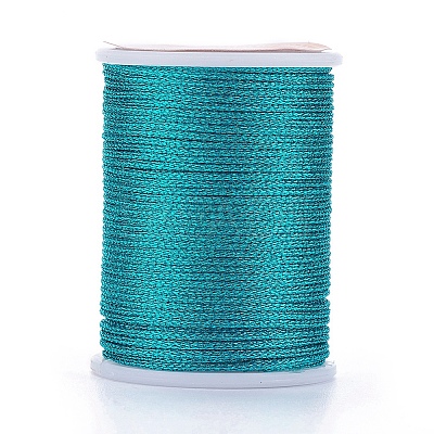 Polyester Metallic Thread LS-OCOR-G006-02-1.0mm-17-1