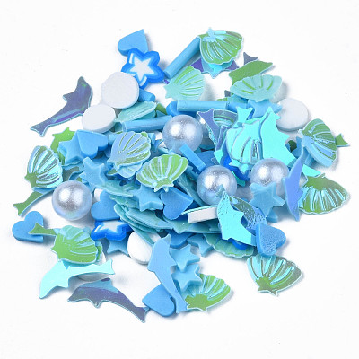 Handmade Polymer Clay Sprinkles Mix X-CLAY-N006-87-1