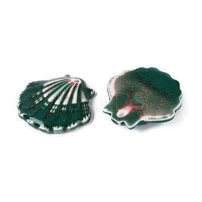 Vintage Handmade Porcelain Pendants PORC-N013-21-06-1
