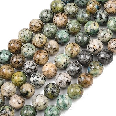 Natural K2 Stone Beads Strands G-K405-B03-10mm-1