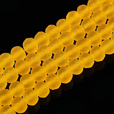 Transparent Glass Beads Strands EGLA-A044-T6mm-MD05-1