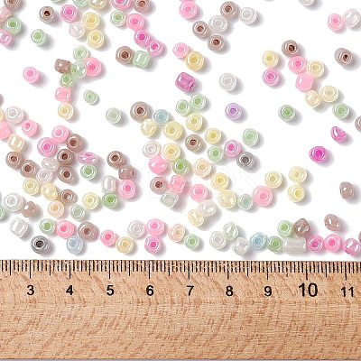 6/0 Glass Seed Beads SEED-R006-4mm-1