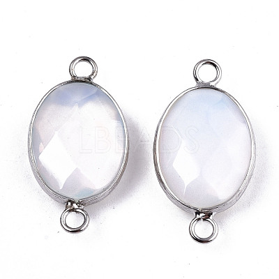 Synthetic Opalite Links/Connectors G-T131-102-34-1