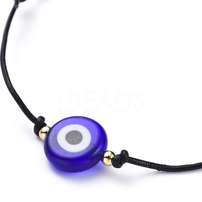 Adjustable Cowhide Cord Bracelets BJEW-JB05281-03-1