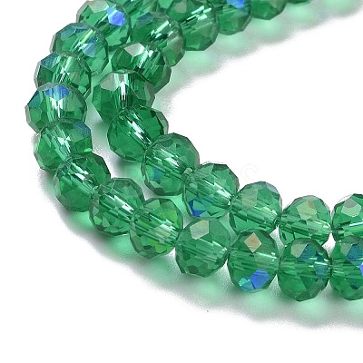 Electroplate Glass Beads Strands EGLA-A034-T10mm-L12-1