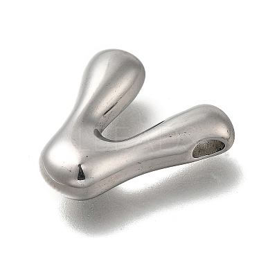 304 Stainless Steel Pendants STAS-S166-02P-25-1